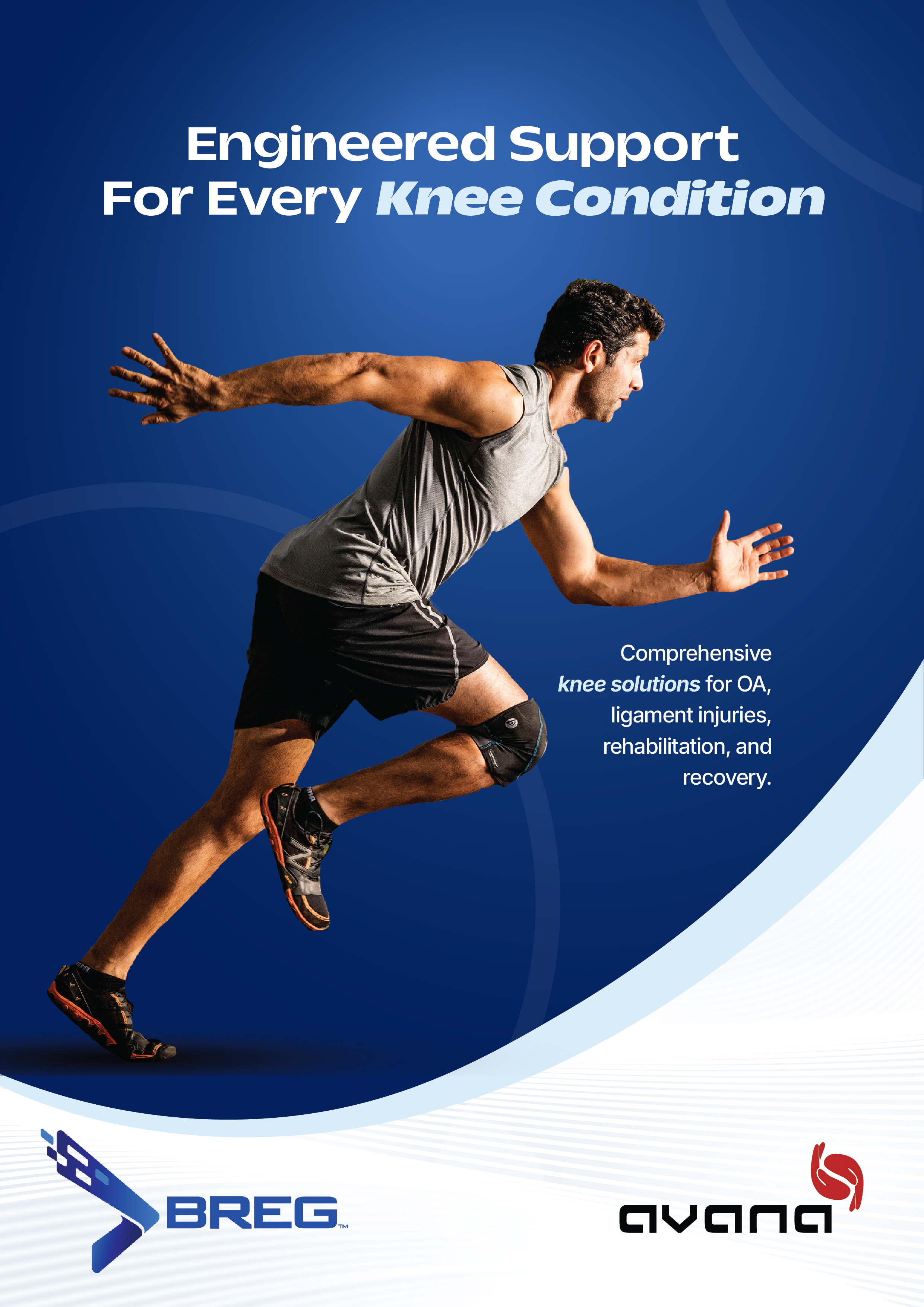 Breg Knee Portfolio — Page 1 cover